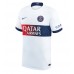 Camiseta Paris Saint-Germain Bradley Barcola #29 Segunda Equipación Replica 2023-24 mangas cortas